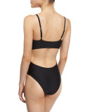 Show Stopper Embellished One-Piece Swimsuit