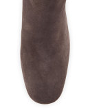 Bacari Suede Chunky-Heel Bootie, Londra