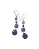 925 Rock Candy 4-Stone Linear Earrings, Odyssey