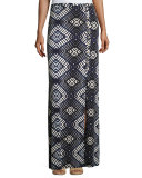 Emmyloo Printed Column Skirt