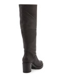 Avery Shearling Knee Boot, Black
