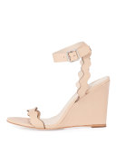 Piper Curvy Wedge Sandal, Natural