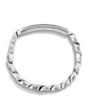 Maritime Men's Curb-Link ID Bracelet, Black Onyx