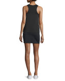 Scuba Mini Skirt, Black