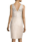 Lace Top Sheath Dress