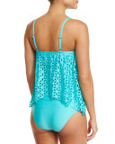 Pandora Tankini Swim Top, Turquoise