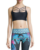 Graphic Printed Sport Leggings, Cleo