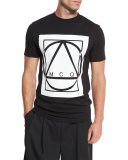 Glyph Icon Jersey T-Shirt, Black