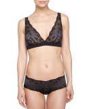 Italia Lace Hotpants, Black/Anthracite