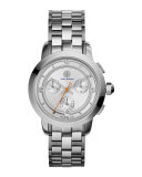 37mm Tory Stainless Chronograph Bracelet Watch