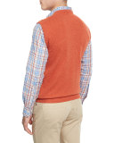 Cashmere V-Neck Sweater Vest