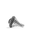 Waverly Ring with Hematite, Size 7