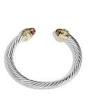 Cable Classics Bracelet with Smoky Quartz, Diamonds, and Gold