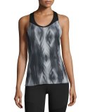 Runagade Mesh Tank Top, Black Pattern