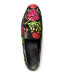 New Jordaan Brocade Horsebit Loafer, Floral