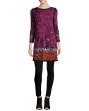Starflower-Print Tunic