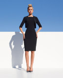 Gabardine Shrug, Black