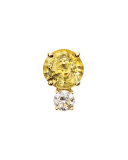 Prive Opal & Diamond Single Stud Earring