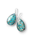 925 Rock Candy Large Turquoise Pear Drop Earrings