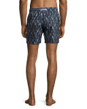 Mahina Penguin Swim Trunks, Navy