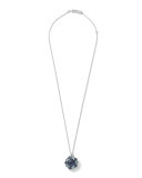 Wonderland Silver Flower Pendant