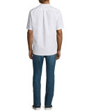 Richmond Short-Sleeve Shirt, White