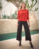 Fisher Project Long-Sleeve Wool Boxy Top