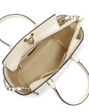 Rockstud Medium Shopper Bag, Light Ivory