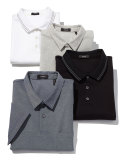 Boyd Tipped Short-Sleeve Polo Shirt, Black