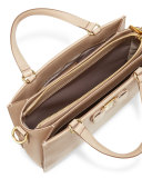 Tracy Vara Saffiano Tote Bag, New Bisque