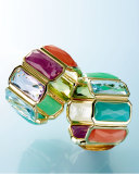 18k Rock Candy Fancy Rectangle Lollipop Ring