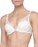 Opera Lace Plunge Push-Up Bra