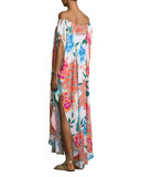 Arcadia Off-the-Shoulder Coverup Maxi Dress