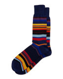 Bright-Striped Socks