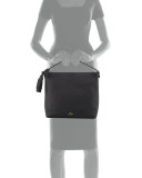 orchard street natalya small hobo bag, black