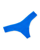 Perforated Microfiber Thong
