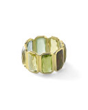 18k Rock Candy Fancy Rectangle Lollipop Ring in Mountain