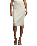 Eve Jacquard Pencil Skirt