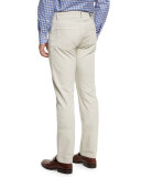 Twill Five-Pocket Pants, Tan