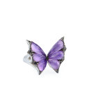 Fly By Night Amethyst Bat-Moth Ring