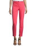 Five-Pocket Denim Leggings