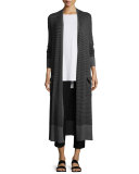 Striped Long Cardigan