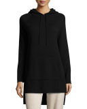 Cashmere Kangaroo-Pocket Hoodie