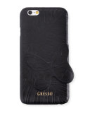 Nocturne Embossed iPhone 6/6S Case, Black