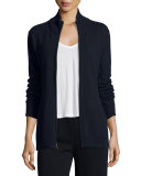 Cashmere Zip-Front Jacket