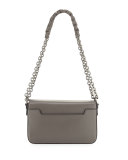 Natalia Medium Chain Crossbody Bag, Graphite