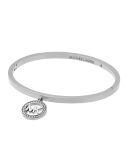 Fulton Logo Charm Bangle