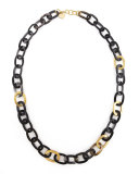 Bronze & Horn Link Mara Necklace