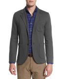 Easy Knit Jacket, Gray