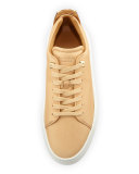 Women's 50mm Leather Low-Top Sneaker
